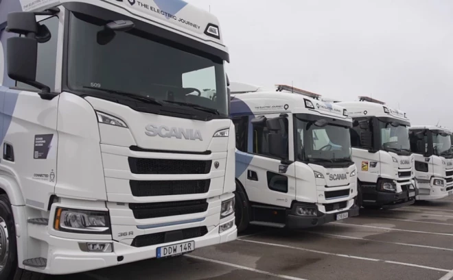 Scania Latvija oktobra sākumā sarīkoja visādā ziņā elektrizētu pasākumu sporta kompleksā 333 - The electric journey