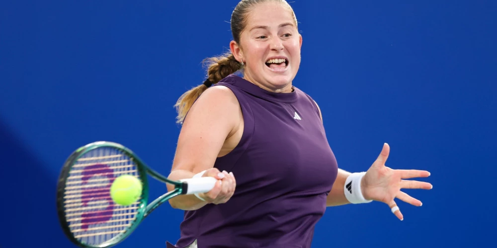  Latvijas tenisa pirmā rakete Aļona Ostapenko.