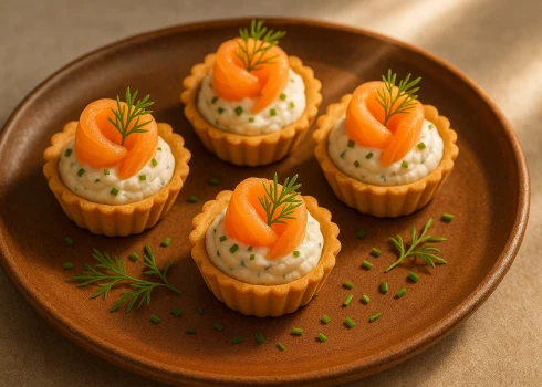 Groziņi ar zivju krēmu