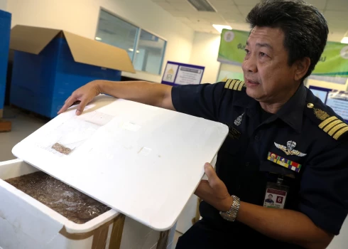 Taizemē aizturēta stiklu zušu kontrabanda.