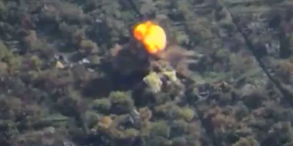 Leitnants Vasilijs Marzojevs tika nogalināts planējošās bumbas sprādzienā Plavni ciematā.