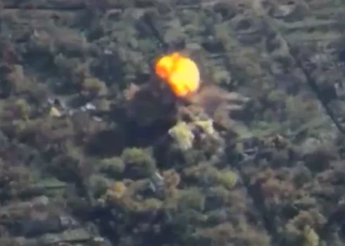 Leitnants Vasilijs Marzojevs tika nogalināts planējošās bumbas sprādzienā Plavni ciematā.