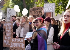 В среду протестующие против выхода из Стамбульской конвенции снова соберутся в центре Риги
