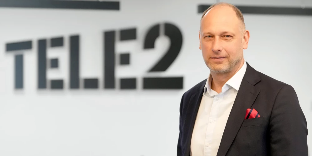 "Tele2 Latvijā" valdes priekšsēdētājs Valdis Vancovičs.