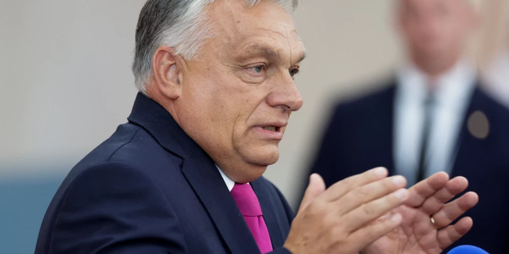 Ungārijas premjerministrs Viktors Orbāns. 