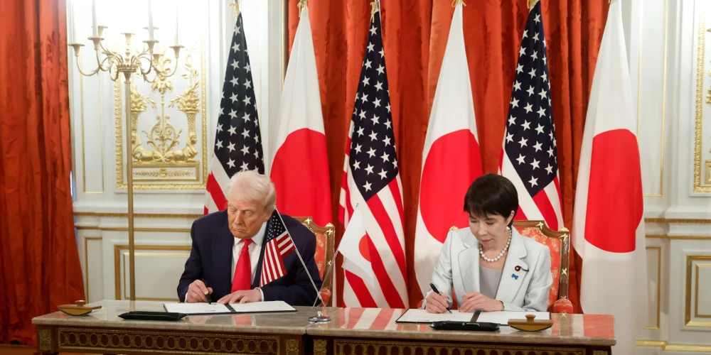 ASV un Japāna otrdien parakstīja vienošanos par kritiski svarīgo izrakteņu un retzemju elementu piegāžu nodrošināšanu.