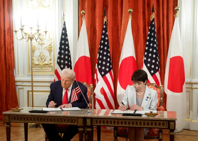 ASV un Japāna paraksta nozīmīgu vienošanos