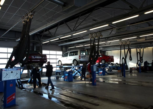 На новой станции будет восемь линий техосмотра. 