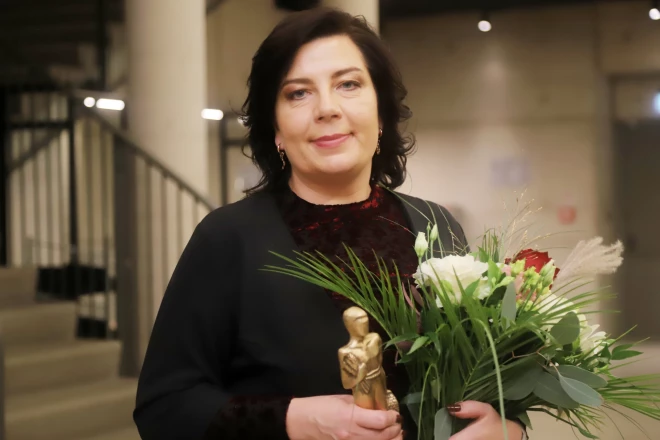 “Ķekava Foods” valdes locekle Aiva Banga, saņemot “Sējējs 2025” balvu, jūtas tikpat pacilāta, kā kinoļaudis saņemot “Oskaru”.