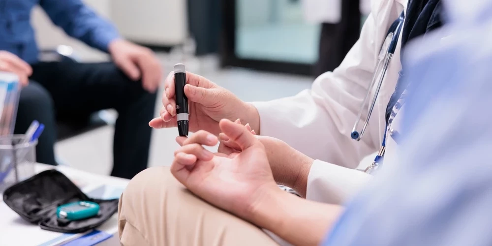 3. novembrī Rīgas 1. slimnīcā notiks bezmaksas cukura diabēta pārbaudes diena.