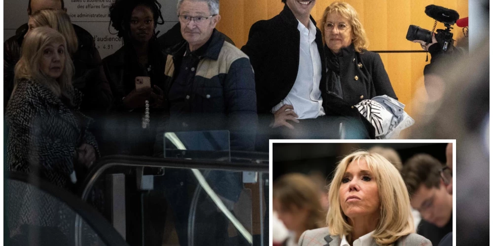 Pirmdien, 27. oktobrī, Parīzes krimināltiesā sākās tiesas prāva pret 10 personām, kuras apsūdzētas par Francijas pirmās lēdijas Brižitas Makronas nomelnošanu. 