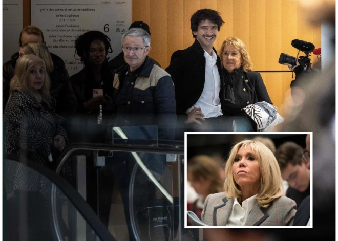 Francijā sākusies skandalozā tiesas prāva pret personām, kas apgalvoja, ka Brižita Makrona ir vīrietis