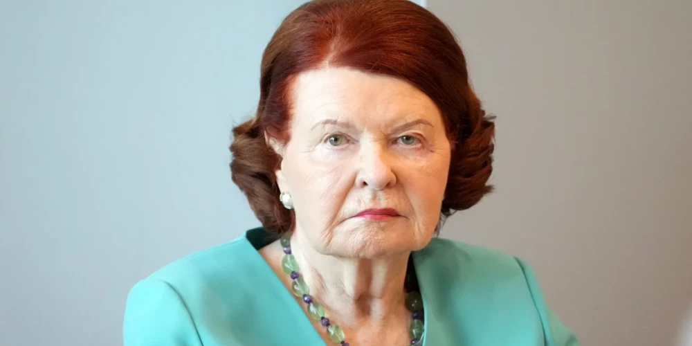 Бывший президент Латвии Вайра Вике-Фрейберга.