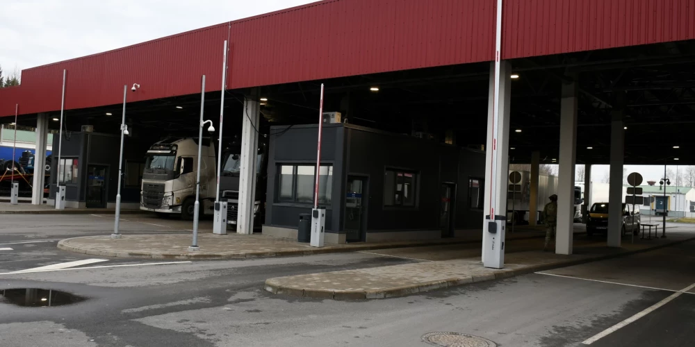 КПП "Патарниеки" на границе с Беларусью.