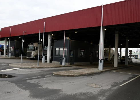 КПП "Патарниеки" на границе с Беларусью.