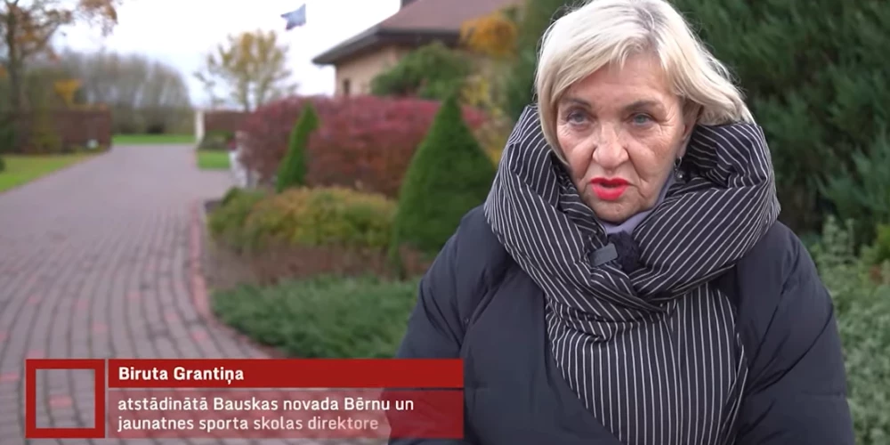Biruta Grantiņa (ekrānuzņēmums no LTV sižeta)