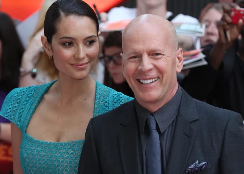 Emma Heminga un Brūss Villiss 2013. gadā.