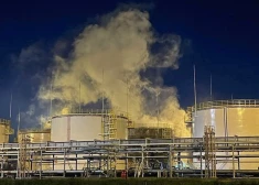 Ukraiņu lidrobotu uzlidojumi izraisa ugunsgrēkus Krievijas naftas pārstrādes un ķīmijas uzņēmumos