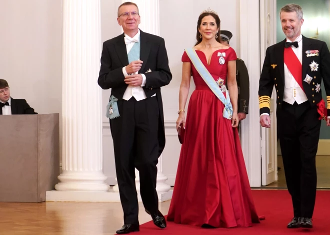 28. oktobrī Rīgas pilī notika valsts vakariņas, ko par godu Dānijas karaļa Frederika X un karalienes Mērijas valsts vizītei Latvijā rīkoja Valsts prezidents Edgars Rinkēvičs.