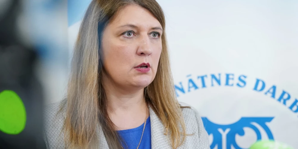 Latvijas Izglītības un zinātnes darbinieku arodbiedrības (LIZDA) priekšsēdētāja Inga Vanaga.