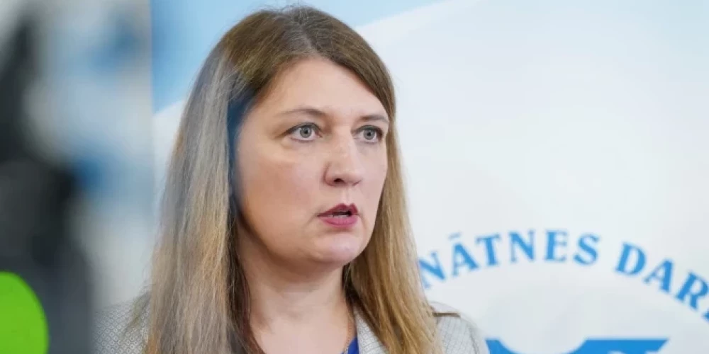 Председатель Латвийского профсоюза работников образования и науки Инга Ванага.