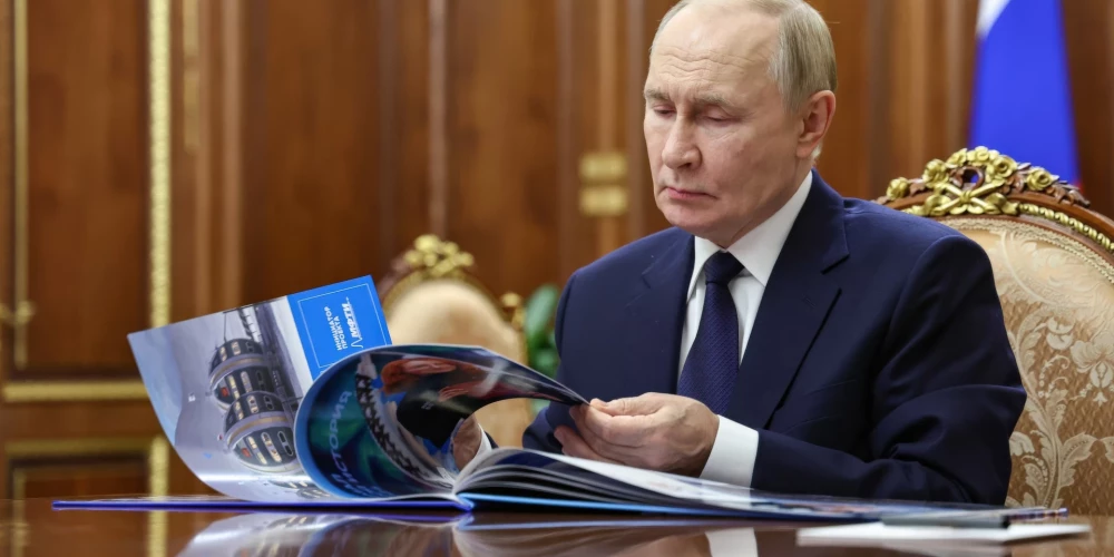 Krievijas vadonis Vladimirs Putins.