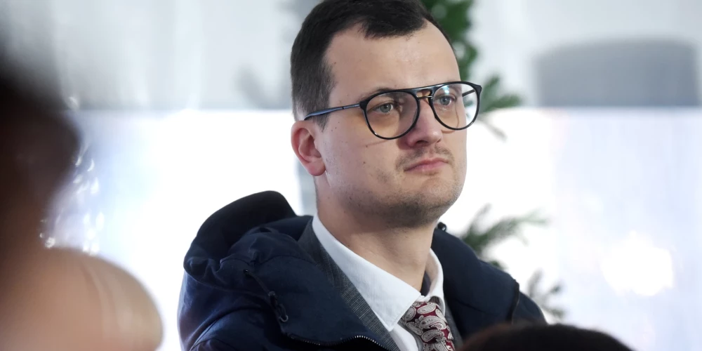 Saeimas Publisko izdevumu un revīzijas komisijas priekšsēdētājs Gatis Liepiņš.