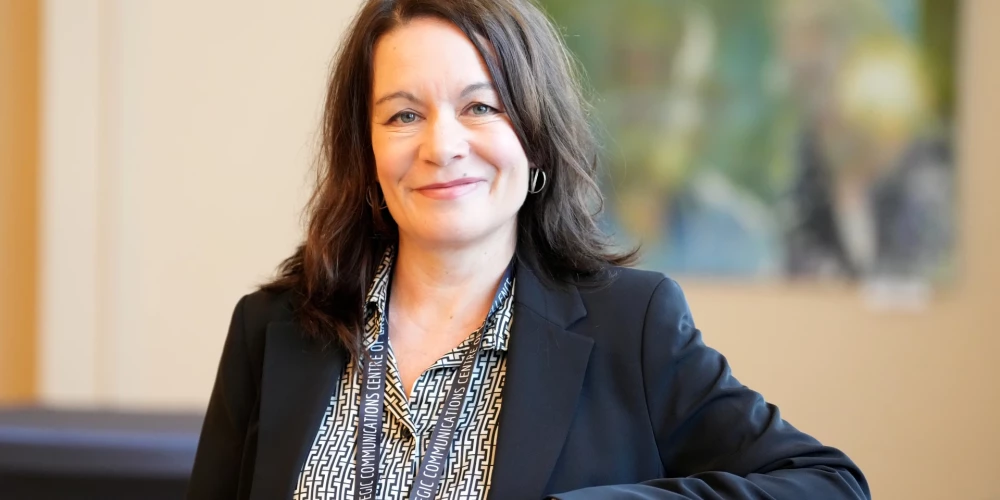 "Logically AI" viceprezidente, mākslīgā intelekta izmantošanas ietekmes uz sabiedrības drošību eksperte Dženifera Vudarda.