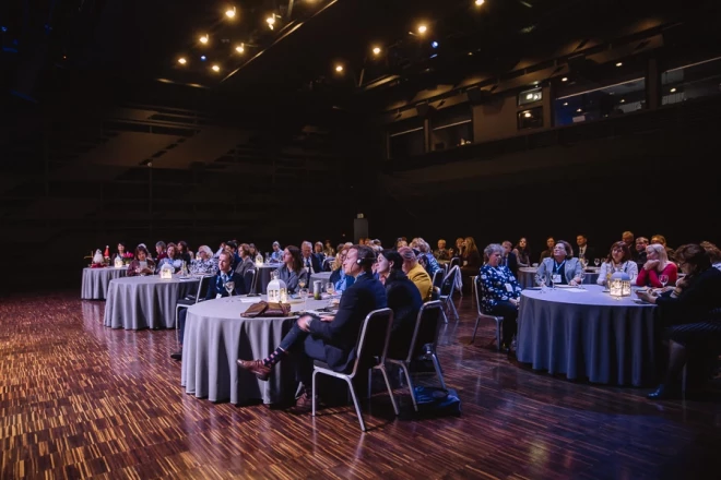 Simpozijā pulcējās ap 70 iniciatīvas “Darbīgās kopienas Latgalē” atbalstītāji un dalībnieki, tai skaitā Latgales un citu reģionu aktīvie iedzīvotāji.