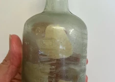 Atrastā pudele ar vēstījumu.