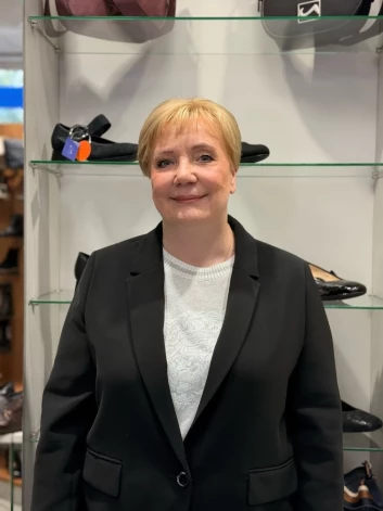 Veikala “Somijas apavi” pārstāve Tatjana Zavjalova 