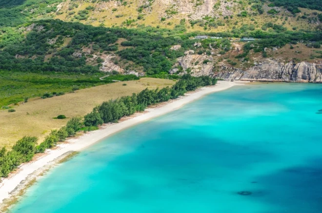 Lizardas sala. Aerofoto