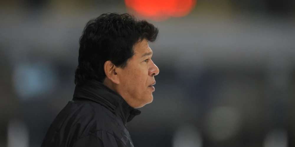 Bijušais Latvijas hokeja izlases galvenais treneris Teds Nolans.