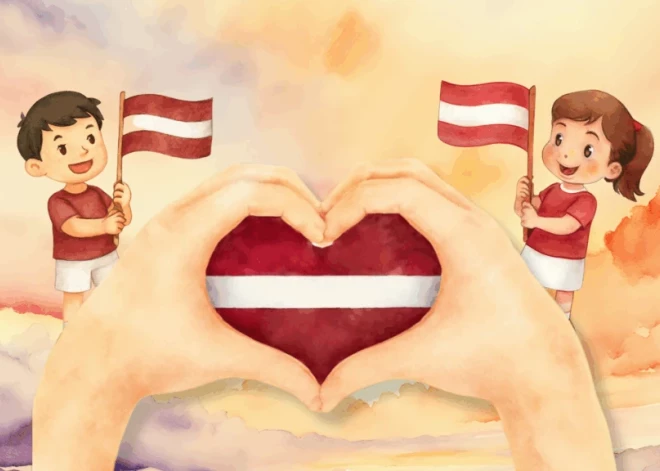 Liepājā svētku tirdziņa organizatori aicina bērnus uzzīmēt Latviju