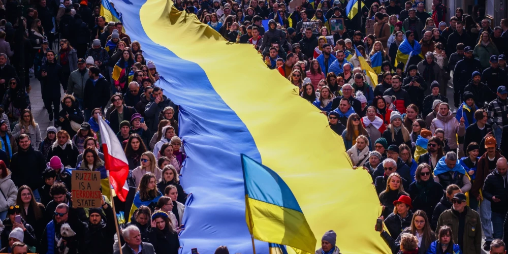 Polija ir viena no galvenajām Ukrainas atbalstītājām un uzņēmusi jau gandrīz miljonu tās bēgļu.