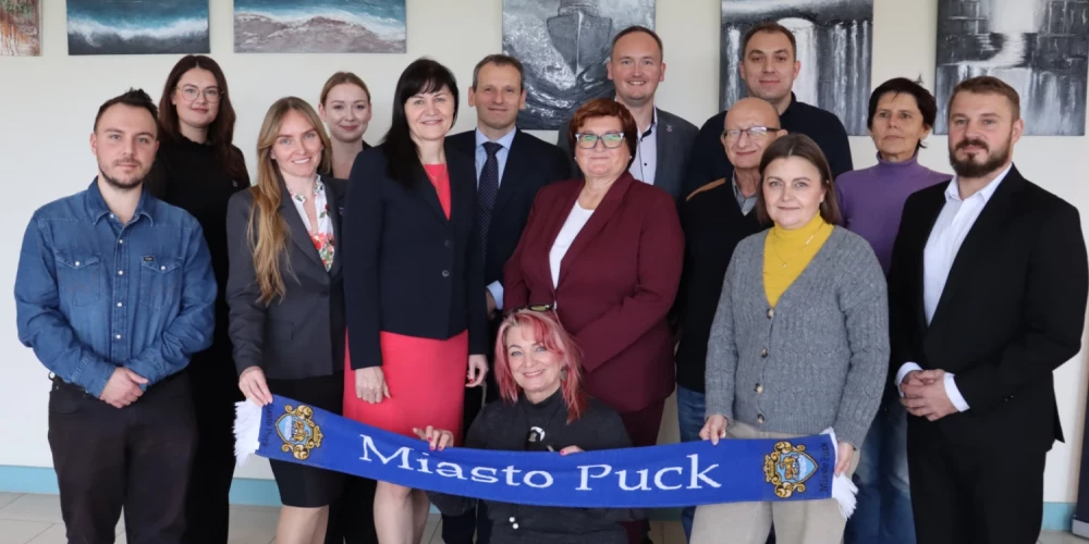 Limbažu novadā viesojās delegācija no Polijas piekrastes pilsētas Puckas