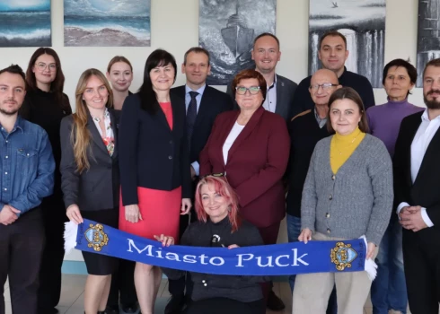 Limbažu novadā viesojās delegācija no Polijas piekrastes pilsētas Puckas