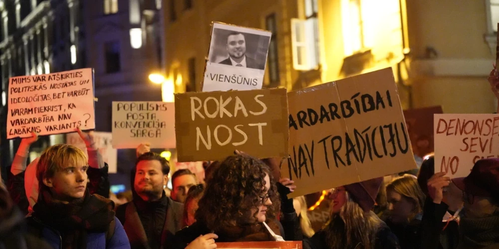 Protests sāksies plkst. 19. Uz šo protestu aicina arī jaunatnes organizācija "Protests".