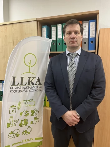 Latvijas Lauksaimniecības kooperatīvu asociācijas valdes priekšsēdētājs Rolands Feldmanis:  “Maziem un jaunie zemnieki veido nākotnes pamatu Latvijas lauksaimniecībai.”