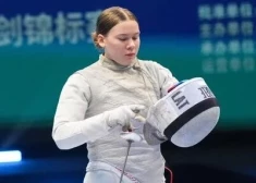 Latvijas paukotāja Liene Ābele pirmo reizi vēsturē uzvar Eiropas U-17 kausa posmā