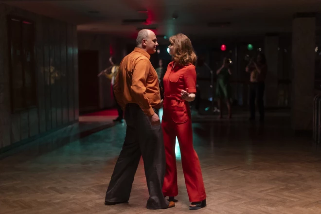 Koncertizrāde "Disko roze". 