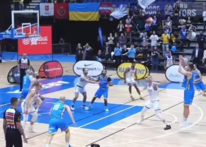"Ventspils" basketbolisti pēdējās sekundēs pārtrauc "Ogres" uzvaru sēriju LIBL