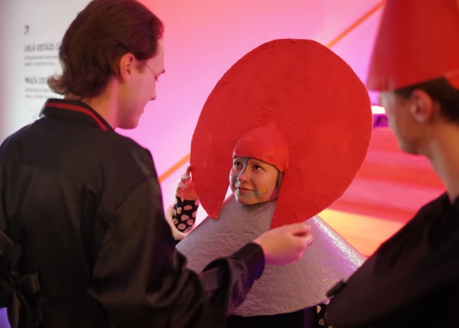 "Bauhaus karnevāls" mākslas centrā "Zuzeum" (foto: Mārtiņš Ziders)