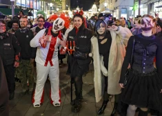 Halovīna svinības Vācijas pilsētā Esenē