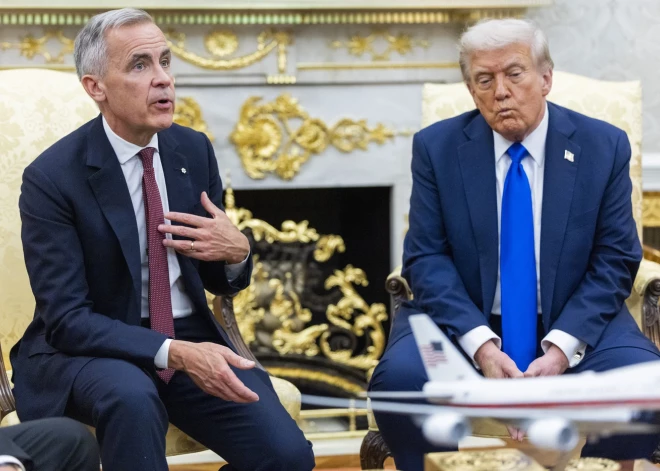 Kanādas premjerministrs atvainojas Trampam par reklāmu, kas izjauca tirdzniecības sarunas