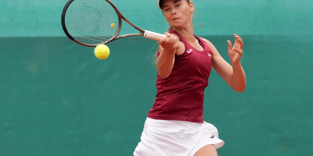 Latvijas tenisiste Beatrise Zeltiņa.