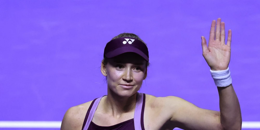 Kazahstānas tenisiste Jeļena Ribakina.