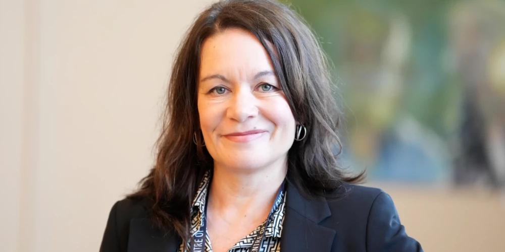 "Logically AI" viceprezidente, mākslīgā intelekta izmantošanas ietekmes uz sabiedrības drošību eksperte Dženifera Vudarda.