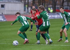 Čempione “Riga” nespēj pieveikt “Grobiņu”; “Metta” pabiedē “Jelgavu” un saglabā izredzes izsprukt no pēdējās vietas