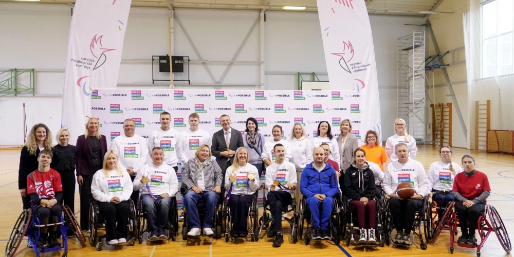 Starptautiskās paralimpiskās komitejas izstrādātās izglītības programmas "I’m Possible" projekta atklāšanas pasākums